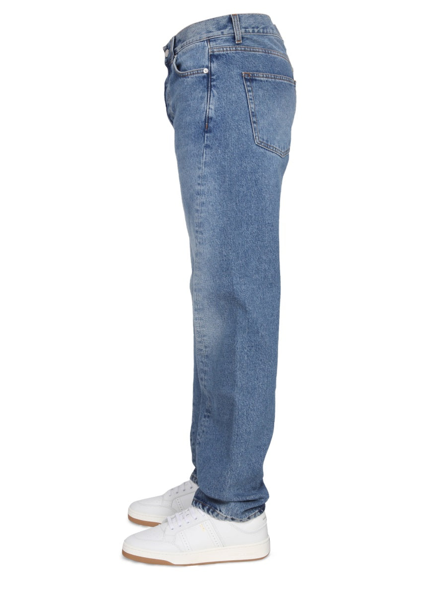 SéFr Twisted Jeans — Blue, view 3