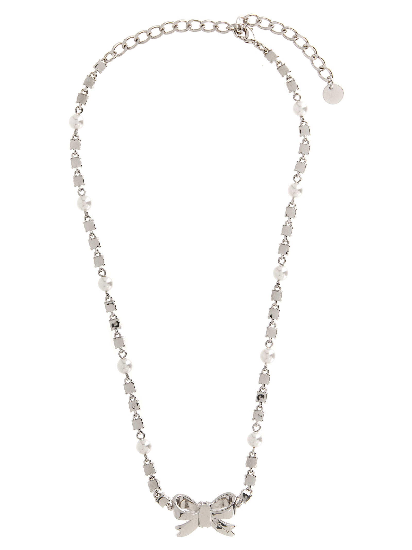 Self-Portrait Necklace — Silver, view 2