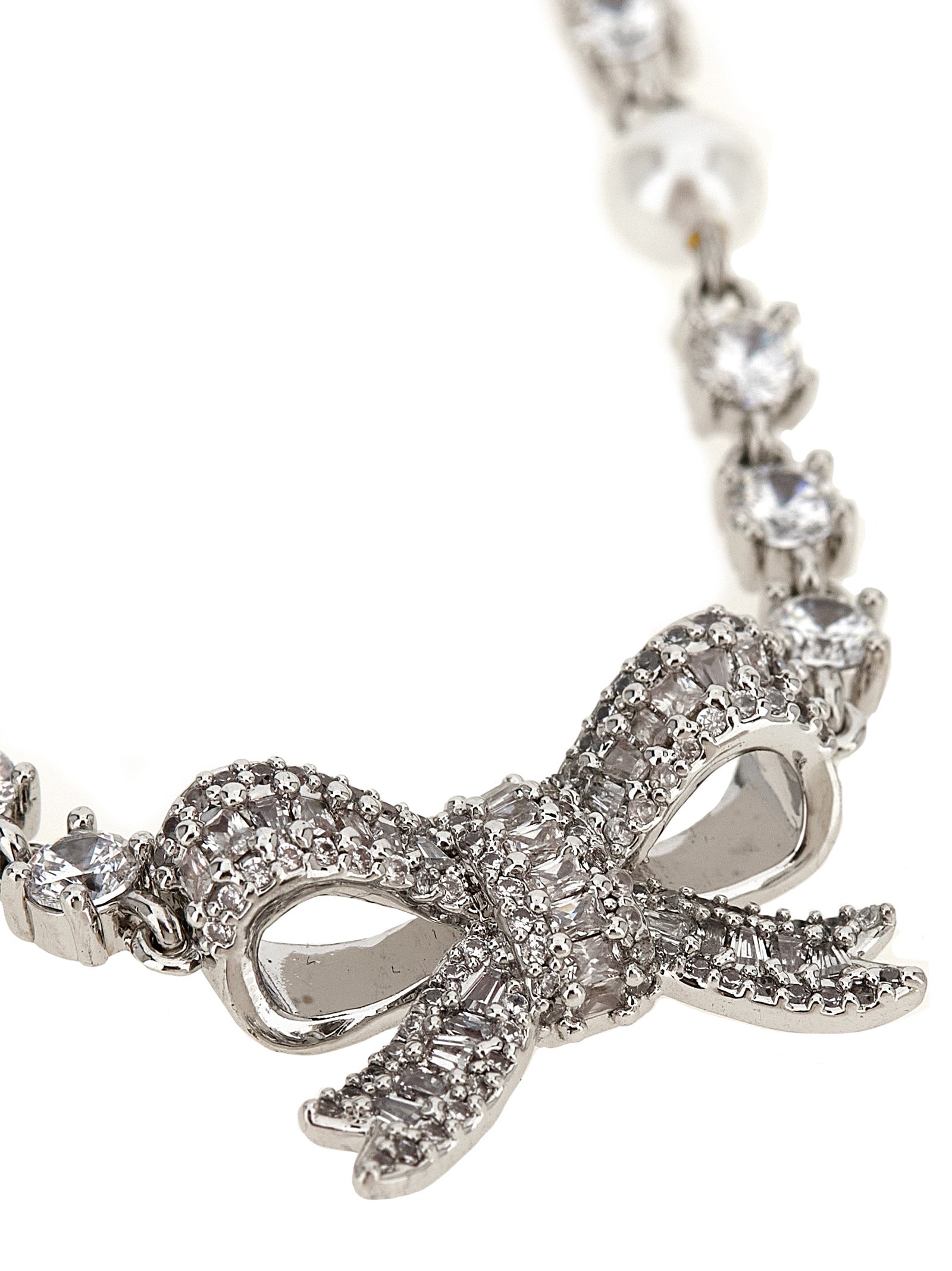 Self-Portrait Necklace — Silver, view 3