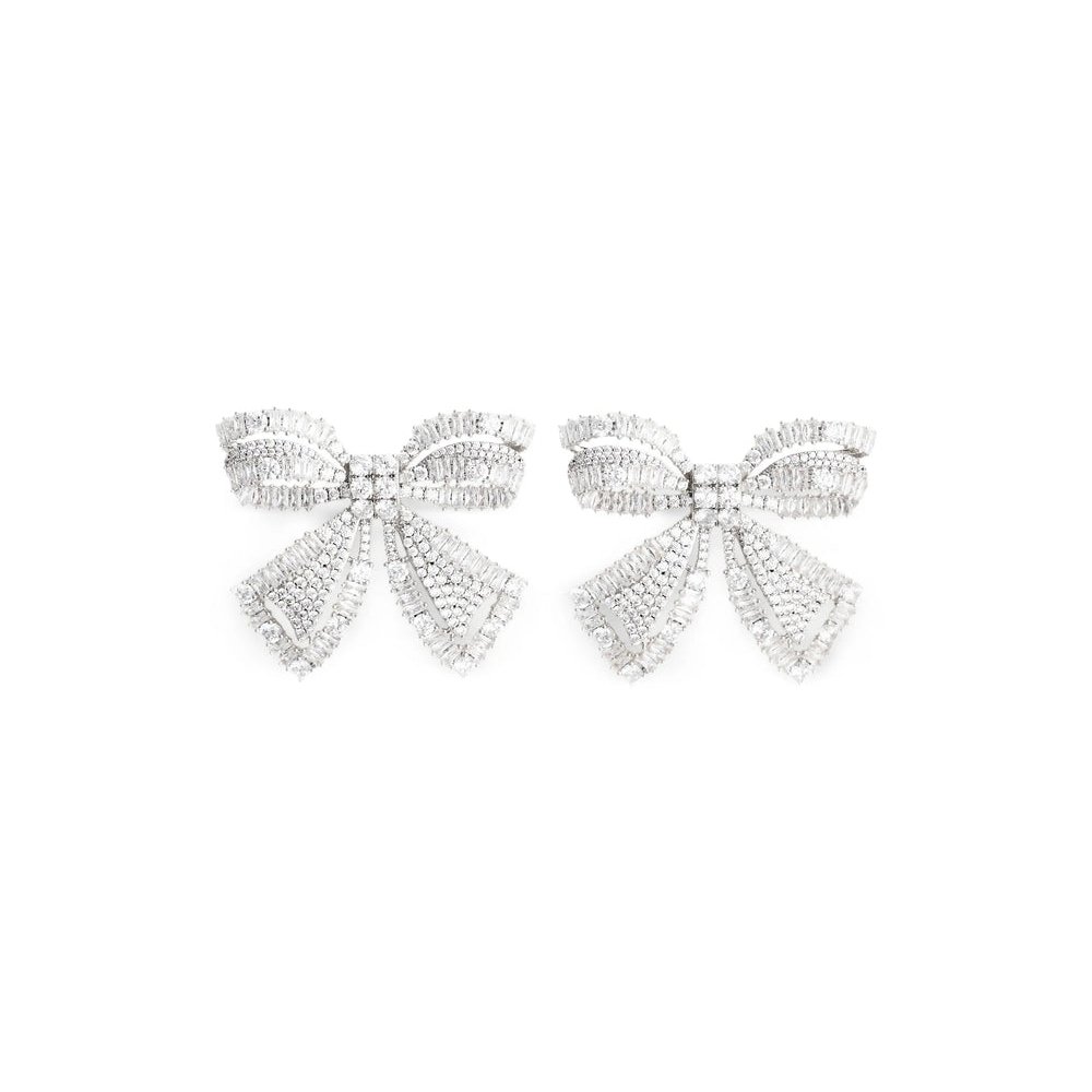 Self-Portrait Silve Earrings — Silver by Self-Portrait