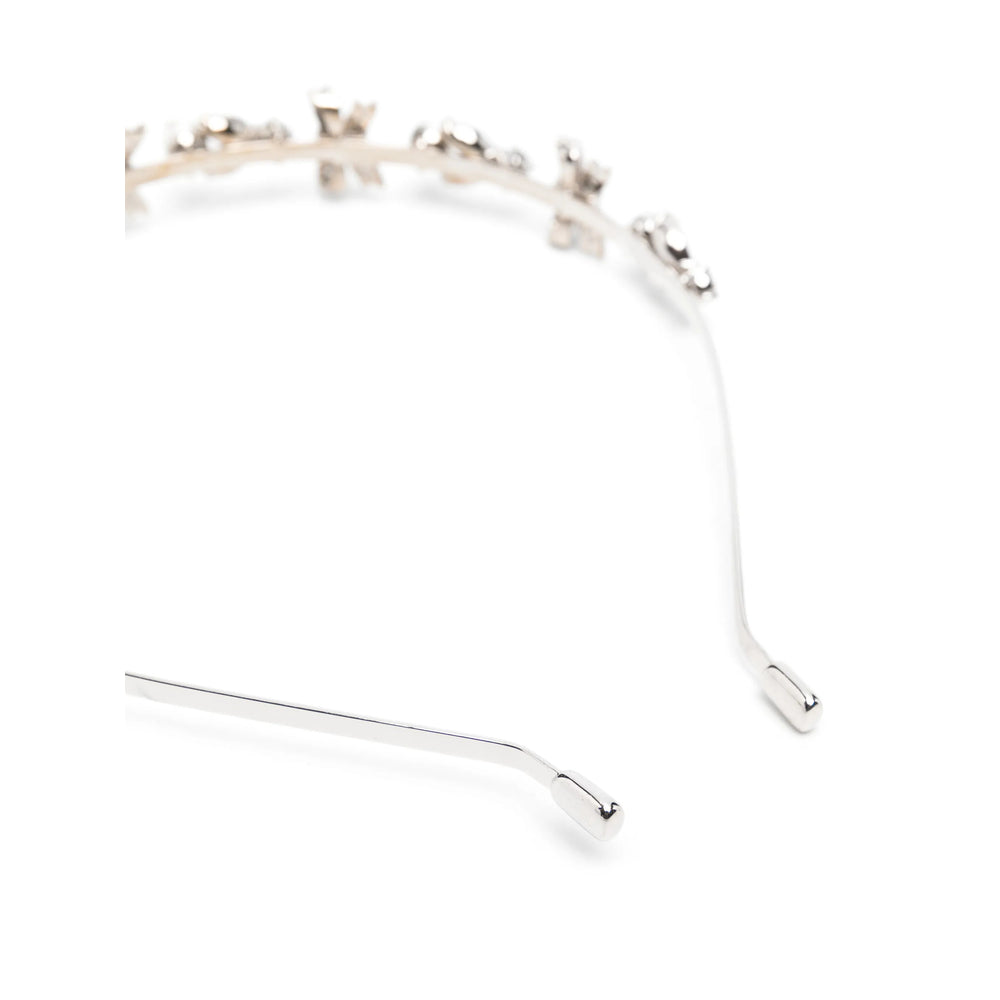 Self-Portrait Silve Headband — Silver, view 3