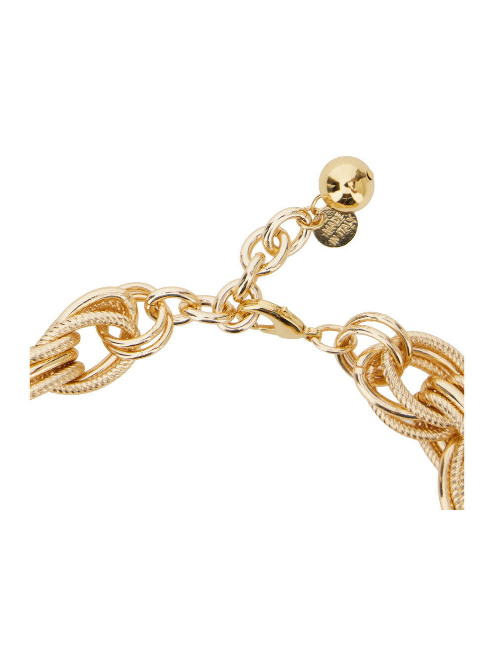 Semicouture Coralie Necklace — Gold, view 2