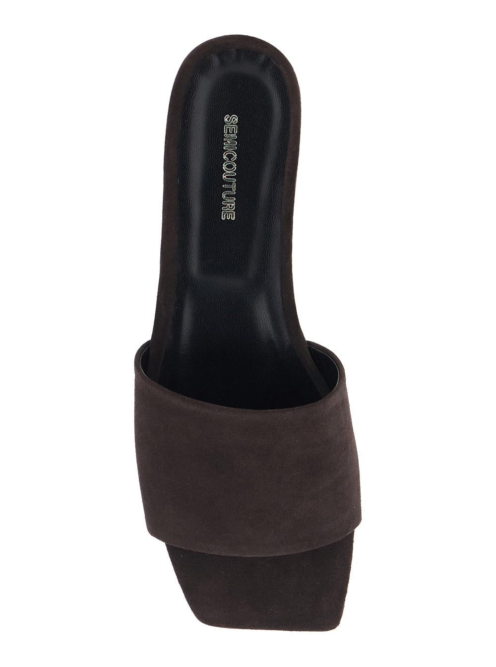 Semicouture Azia Sandals — Brown, view 4