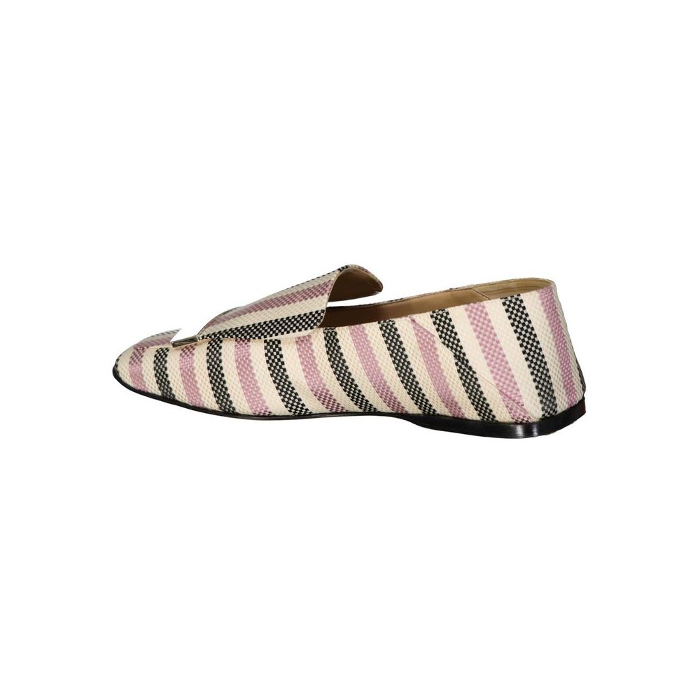 Sergio Rossi Striped Fabric Loafer — Multicolor, view 3