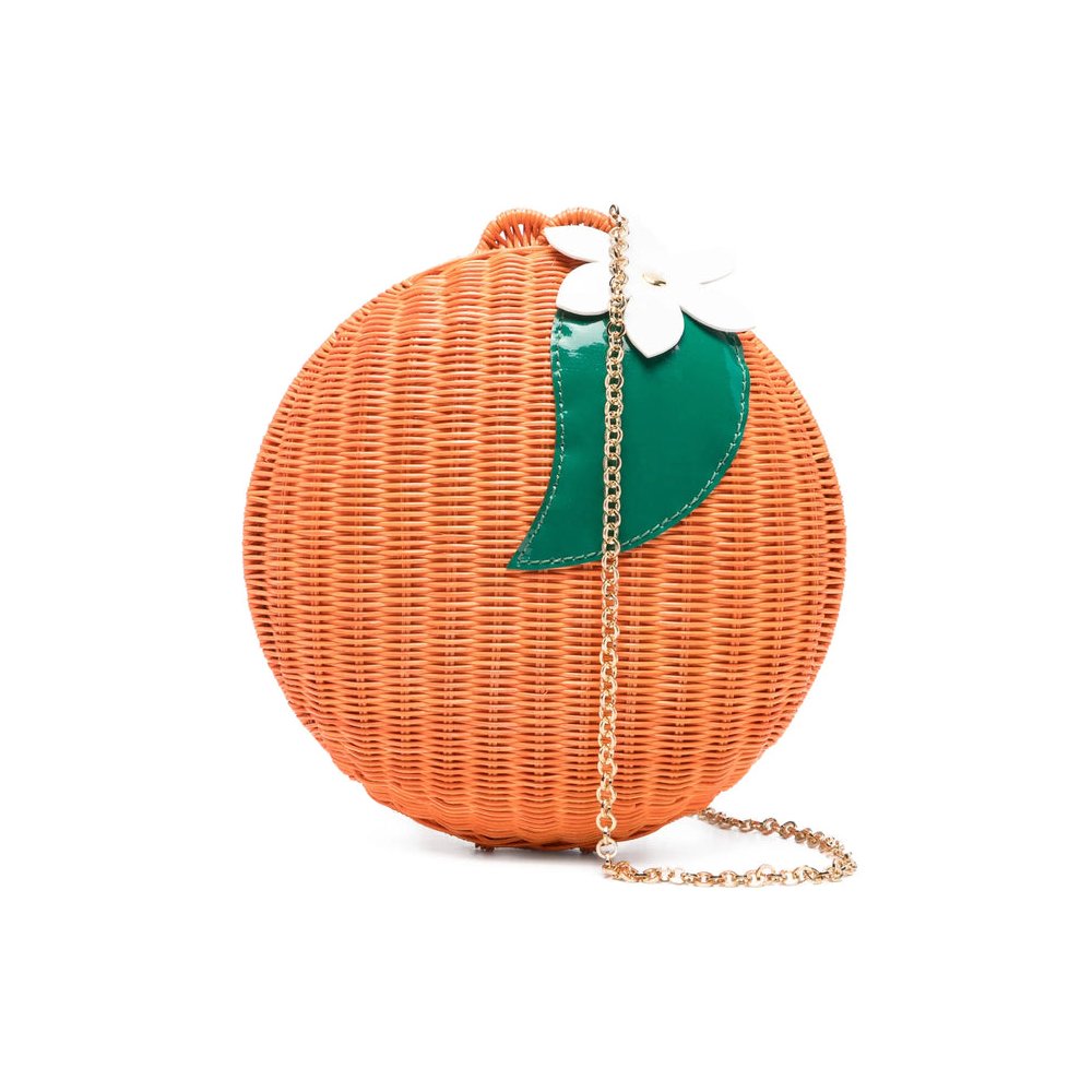 Serpui Mediterran Top Handle Bag — Orange by Serpui