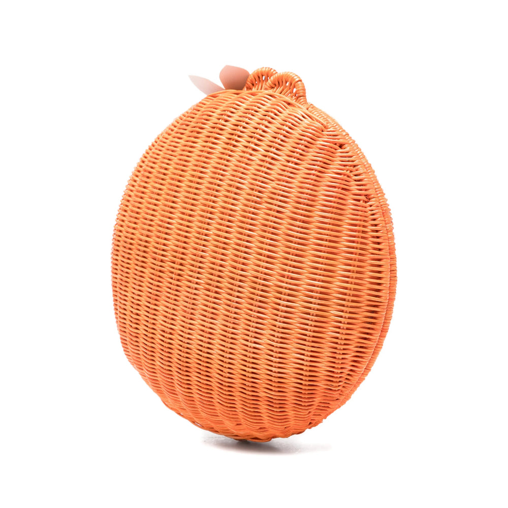 Serpui Mediterran Top Handle Bag — Orange, view 4