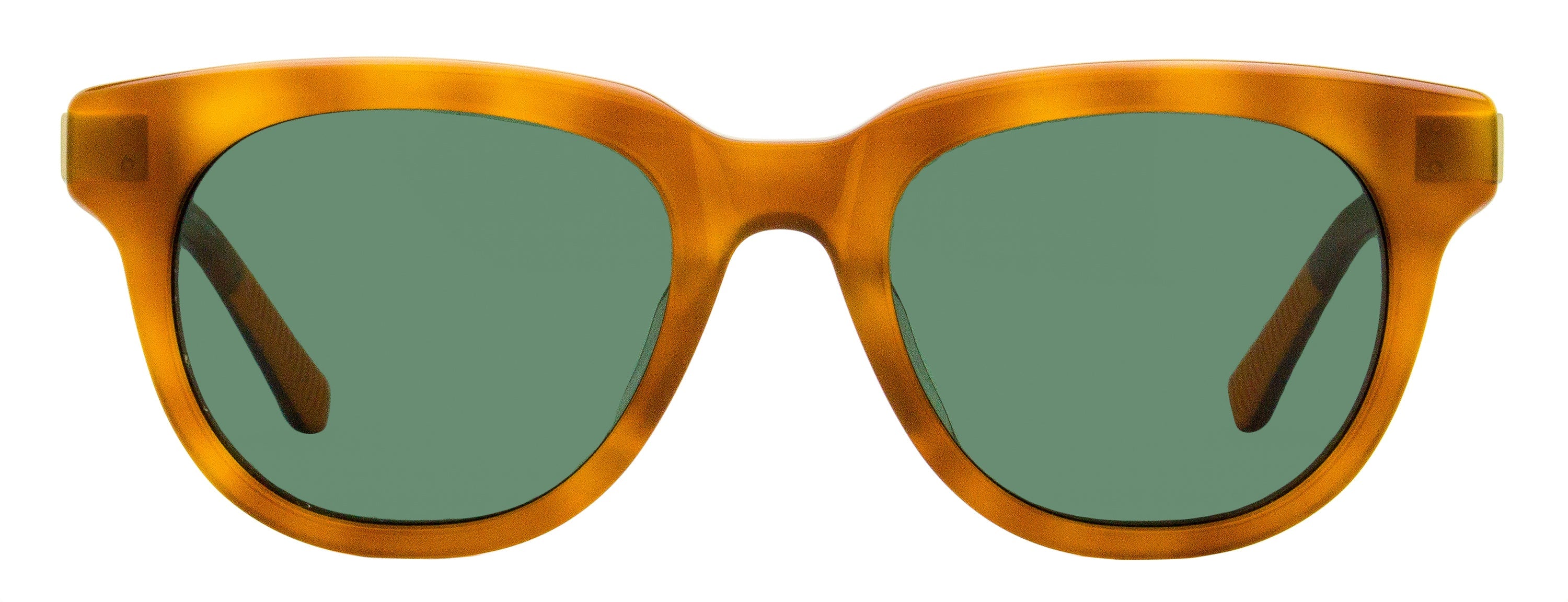 Shinola SH1501S Soft Rectangular Sunglasses — Brown, view 2