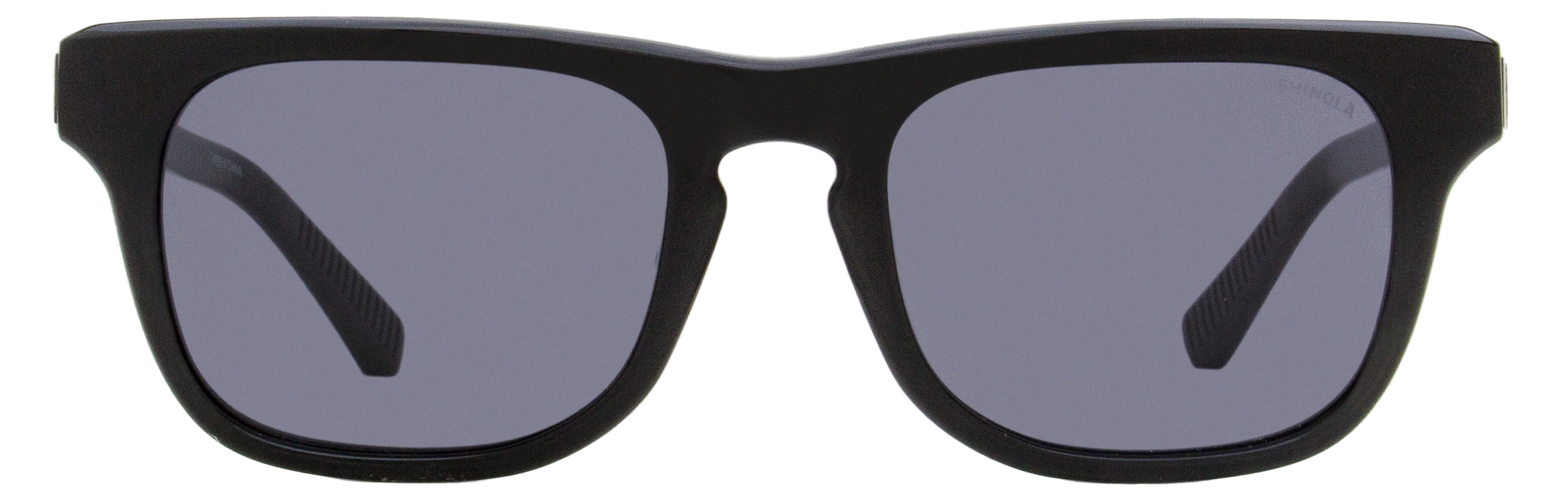 Shinola SH1502SM Monster Rectangle Sunglasses — Black, view 2