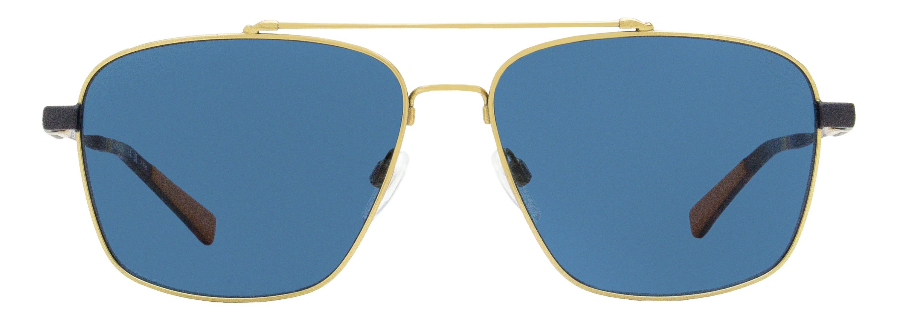 Shinola SH2100SM Navigator Double Bridge Sunglasses — Gold, view 2