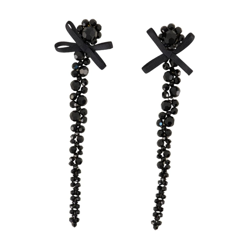 Simone Rocha Earrings — Black, view 2