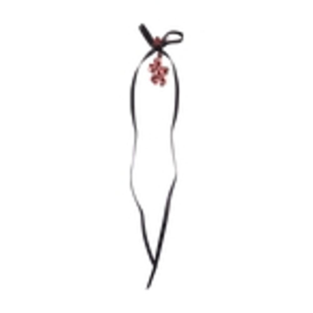 Simone Rocha Daisy Earrings — Red, view 2