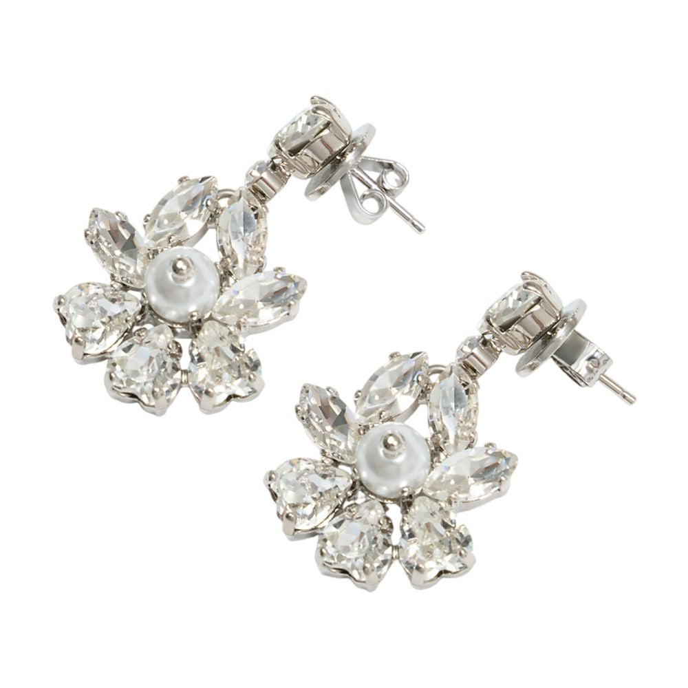 Simone Rocha Heartbloom Earrings — Silver by Simone Rocha