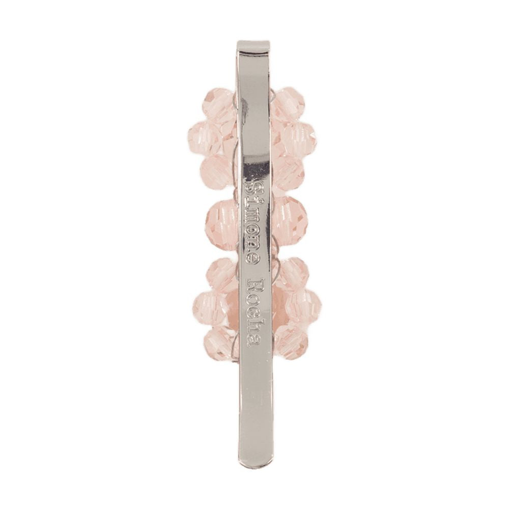 Simone Rocha Faceted-Bead Hair Clip — Pink by Simone Rocha