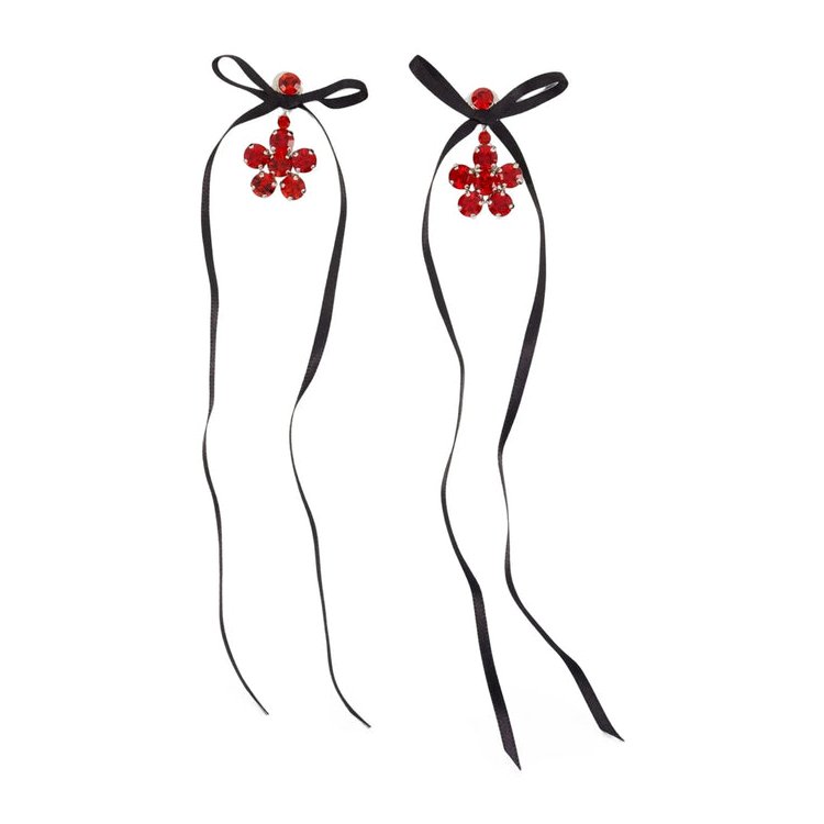 Simone Rocha Redbk Drop Earrings — Silver by Simone Rocha