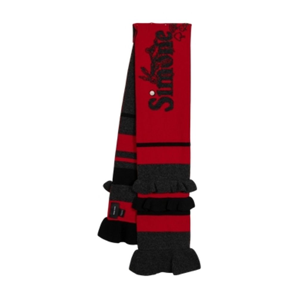 Simone Rocha Daisy Scarf — Red by Simone Rocha