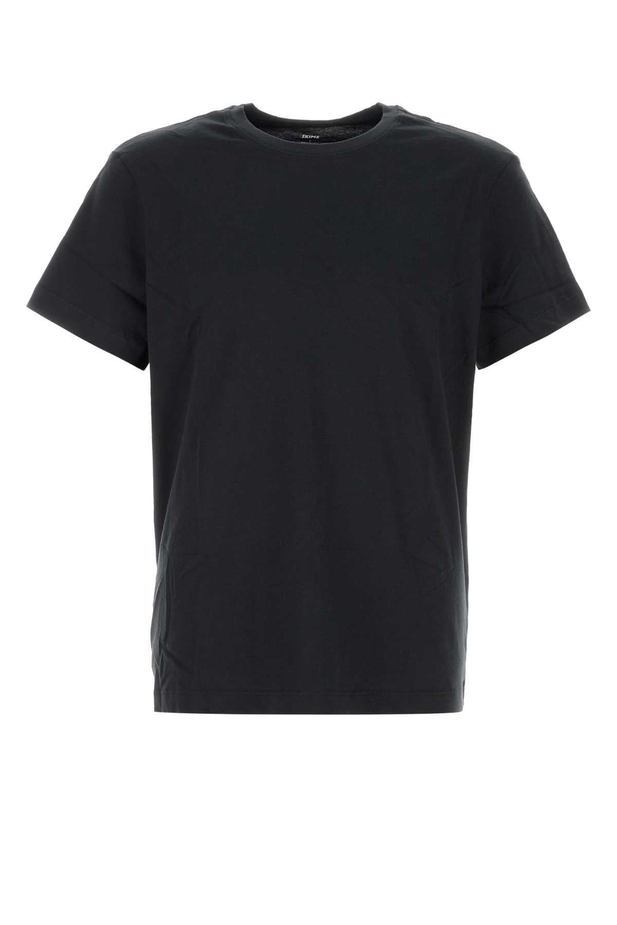 Skims Cotton T-Shirt — Black by Skims