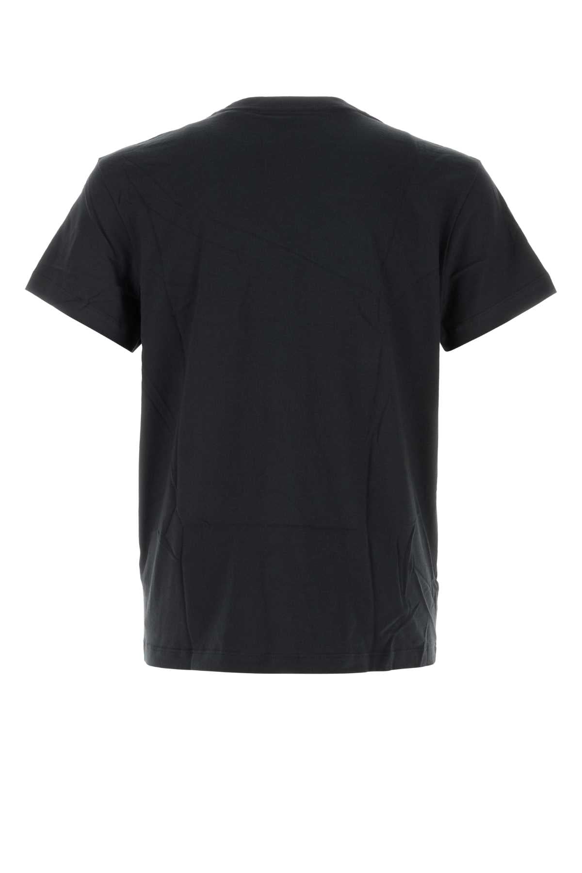 Skims Cotton T-Shirt — Black, view 2