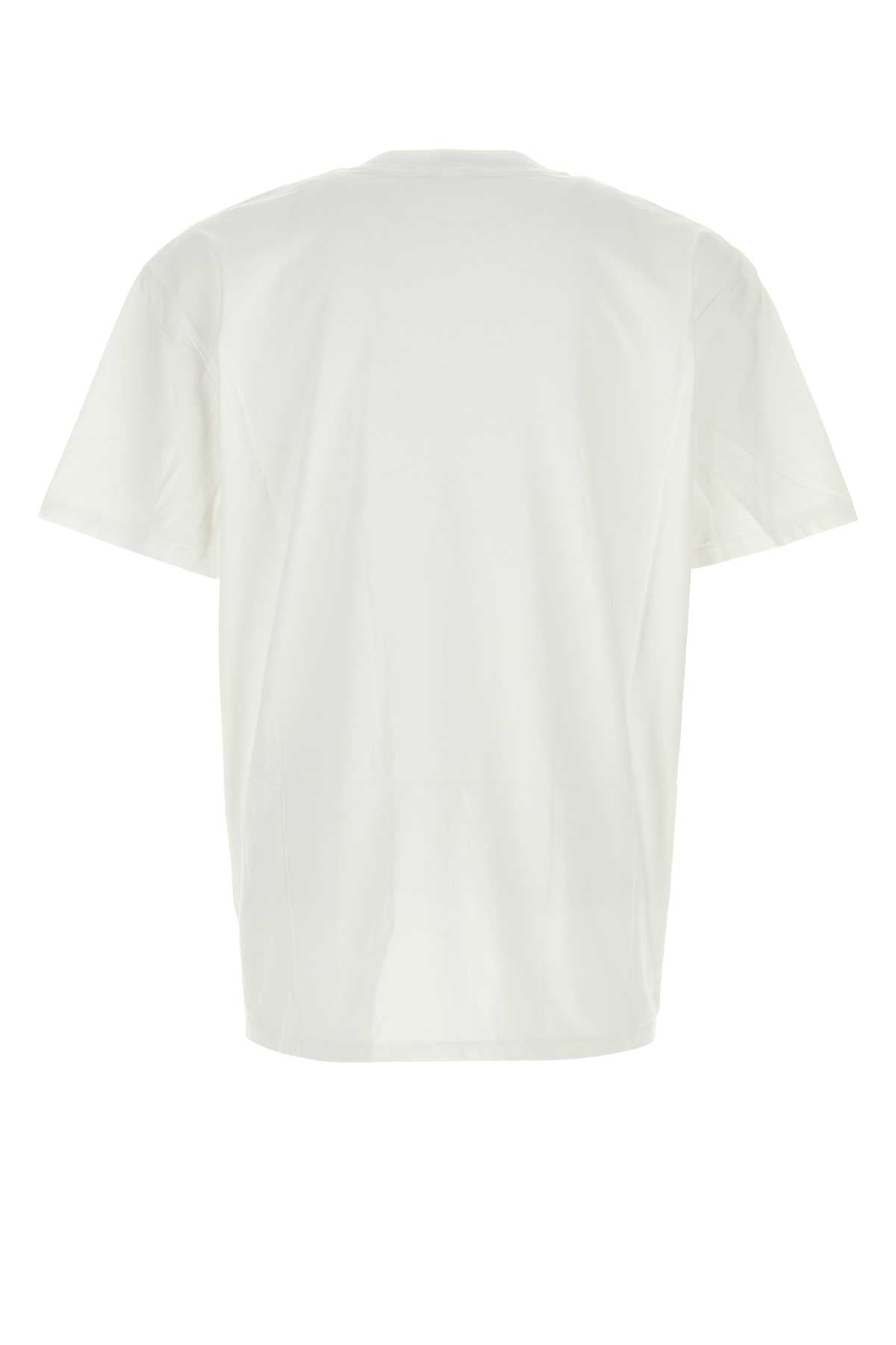 Skims Cotton T-Shirt — White, view 2