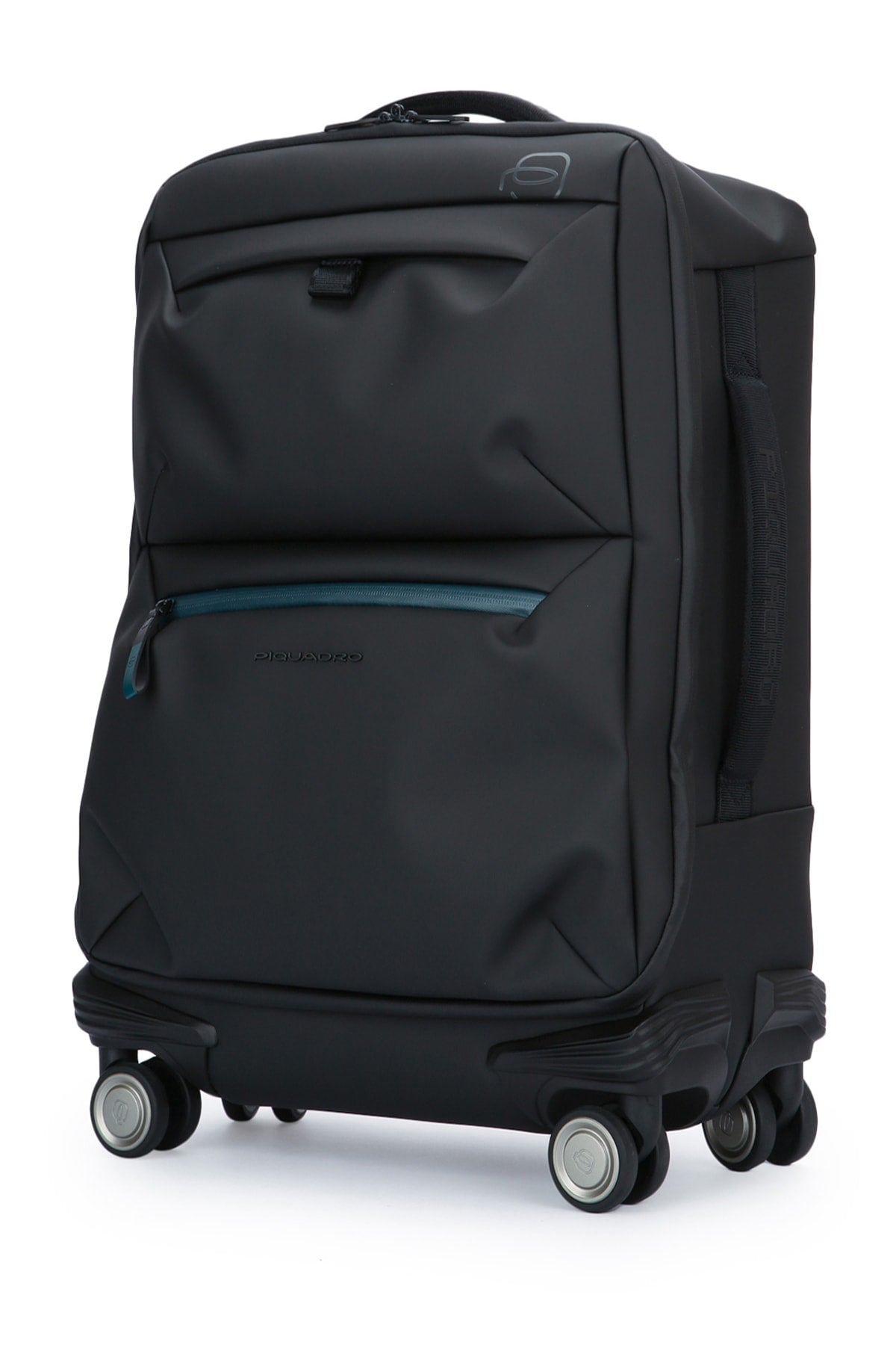 Slim Cabin Luggage 4 Ruote Tessuto Riciclato N Other Fibres Valigie, view 2