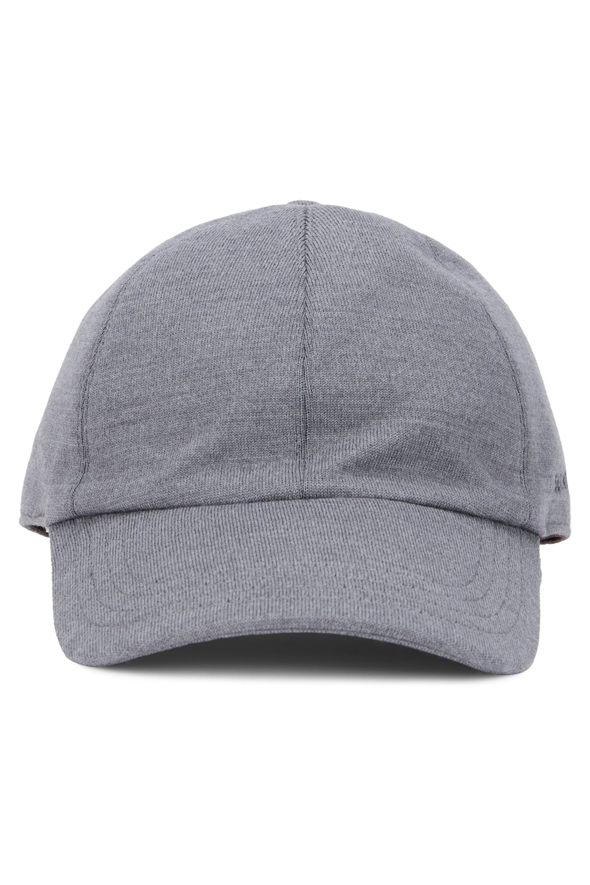 Slowear 82B530 Virgin Wool Baseball Cap — Gray by Slowear