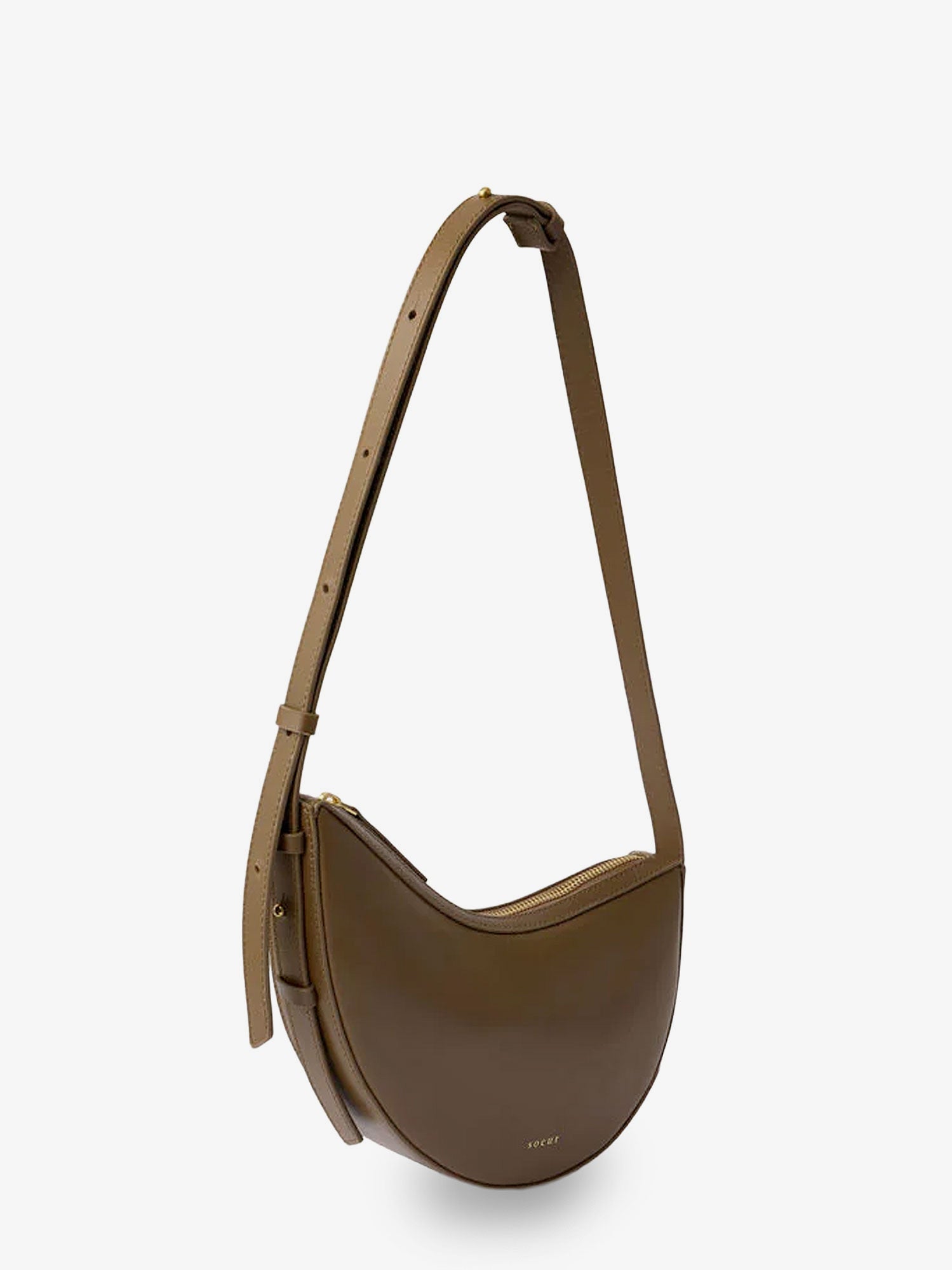 Soeur Wino Crossbody Bag — Brown, view 3