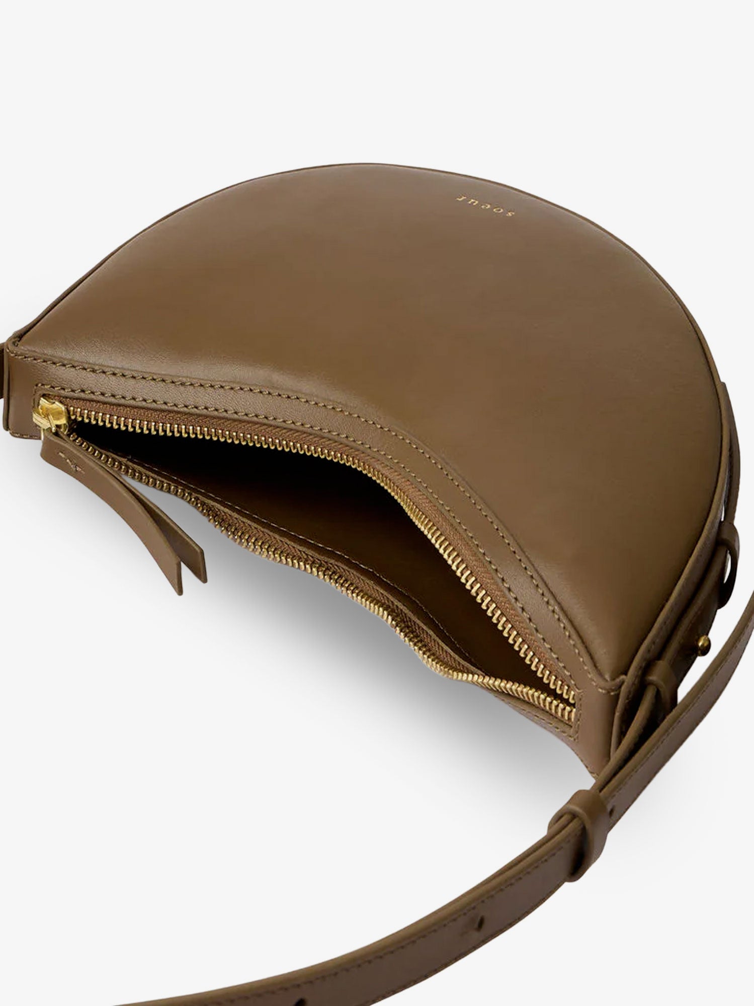 Soeur Wino Crossbody Bag — Brown, view 5