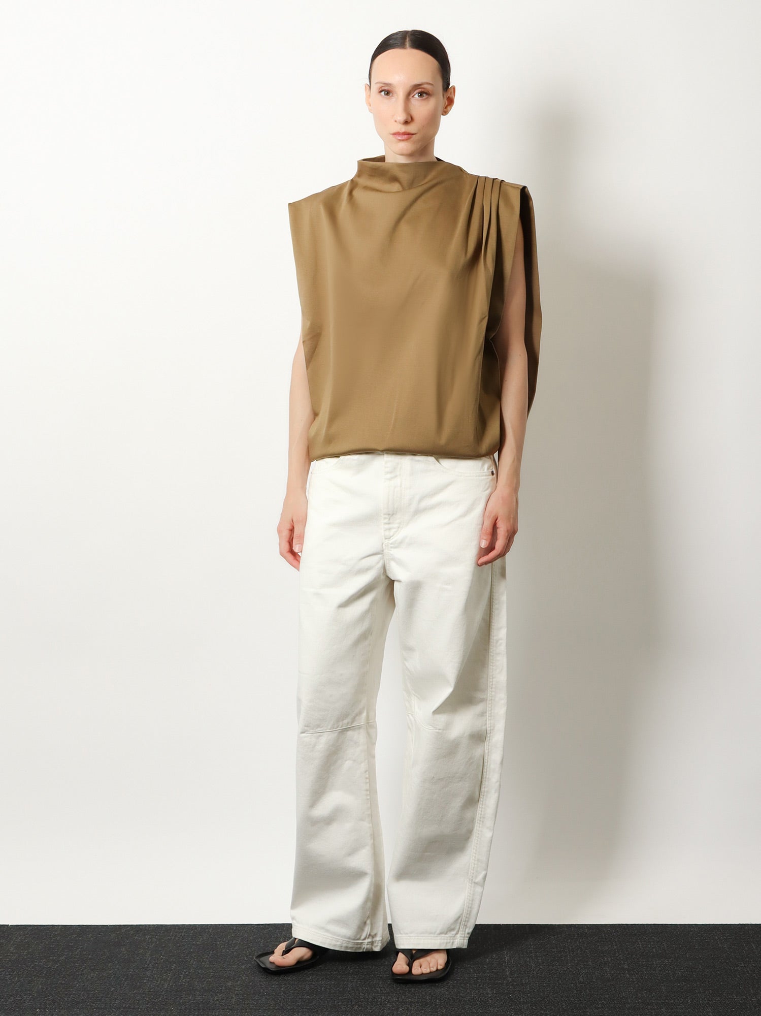 Soeur Eliott Trousers — White, view 2