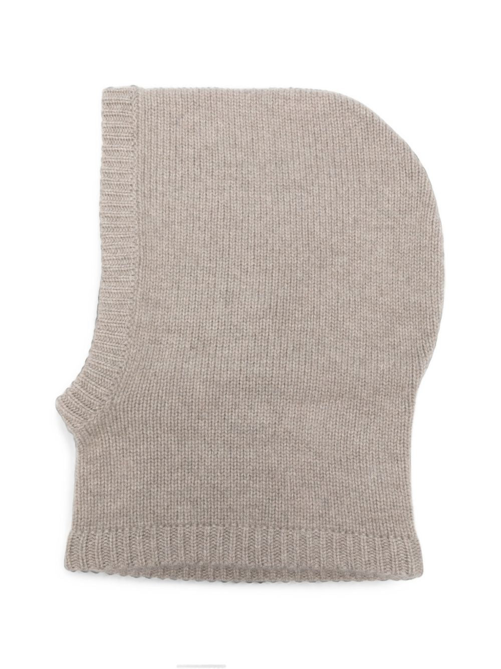 Soft Goat Cashmere Balaclava — Beige, view 2