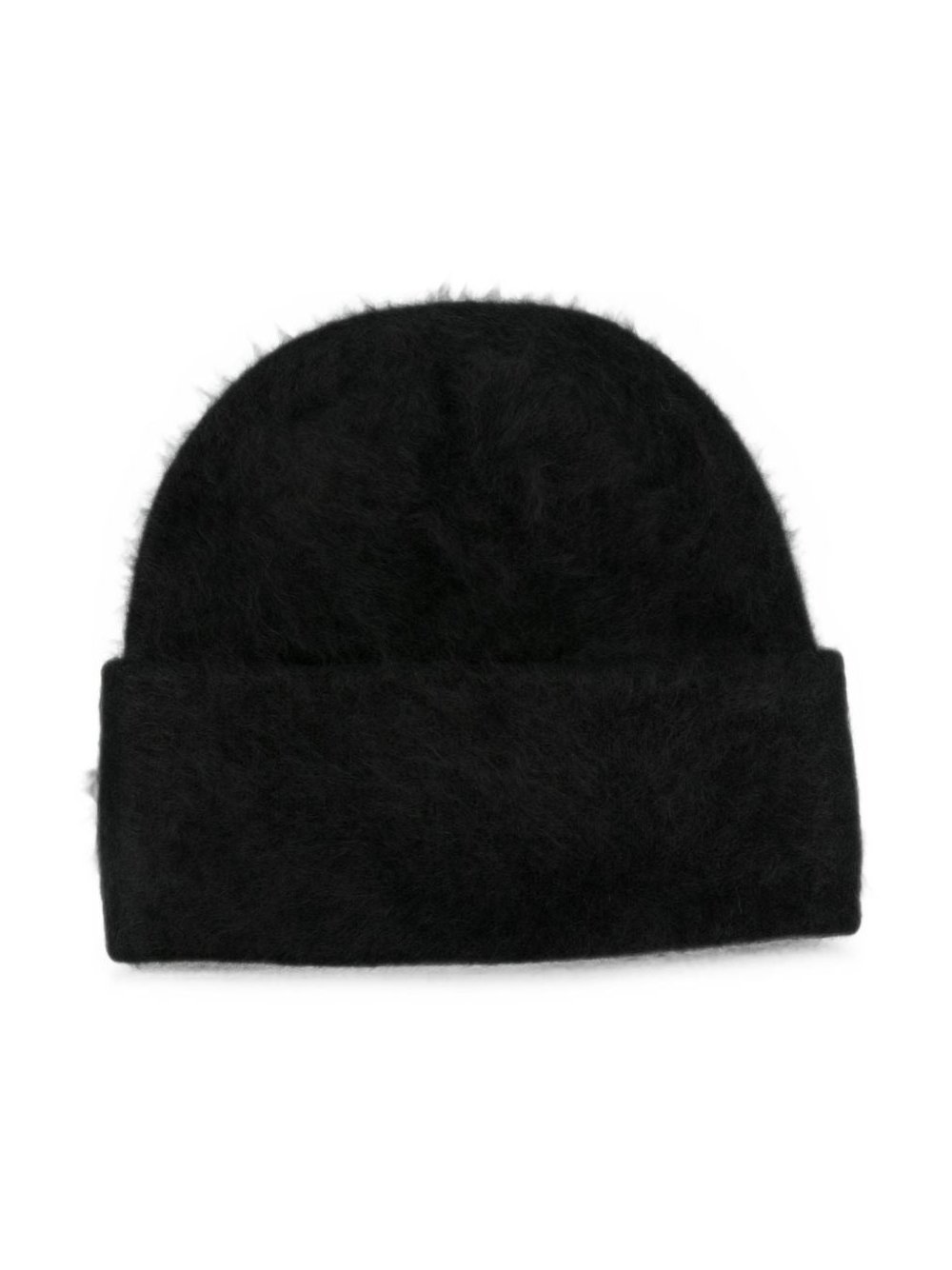 Soft Goat Soft Knit Beanie — Black, view 2