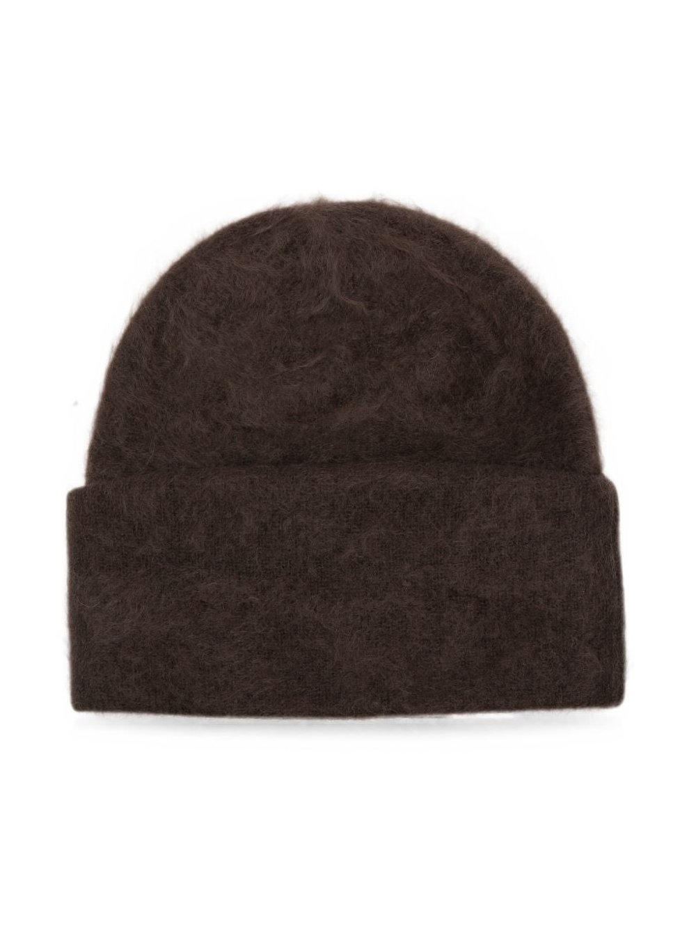 Soft Goat Brushed Knit Beanie — Brown by Soft Goat