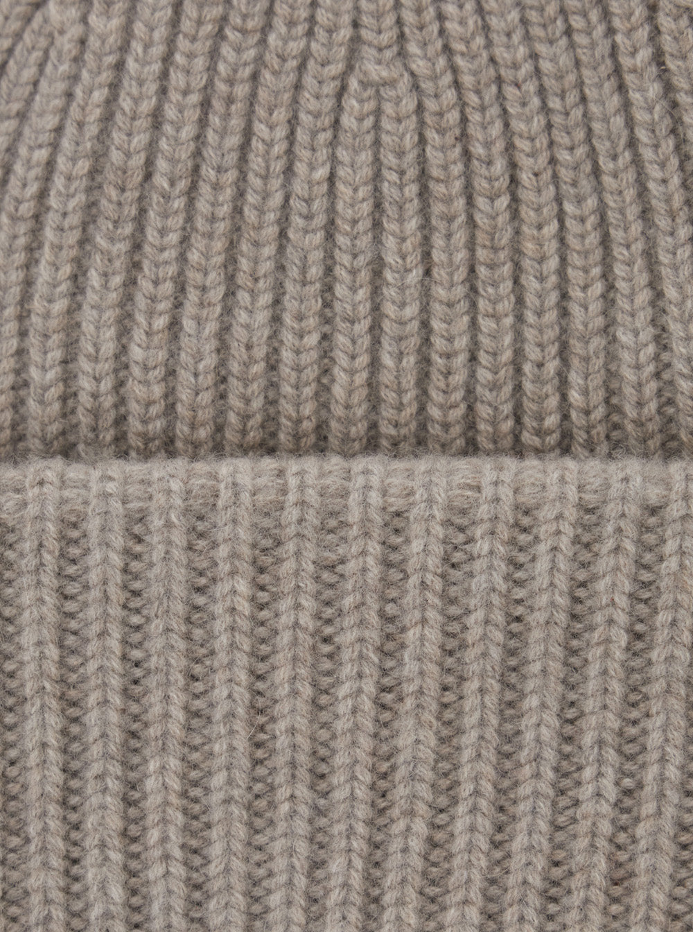 Soft Goat FW2524648 Ribbed Cashmere Beanie — Beige, view 3