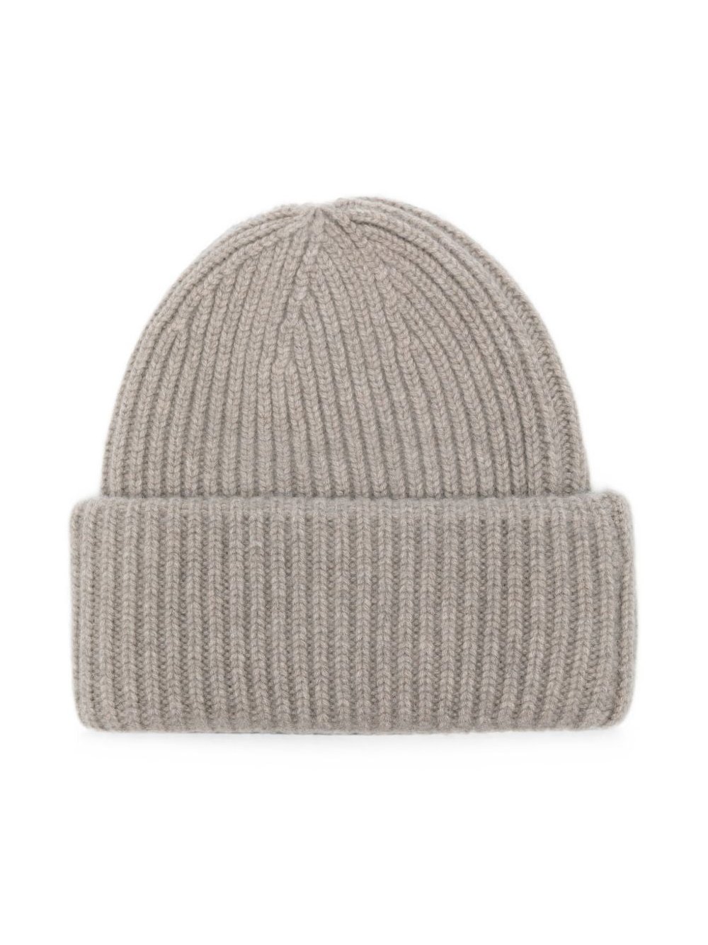 Soft Goat Ribbed Knit Winter Hat — Beige by Soft Goat