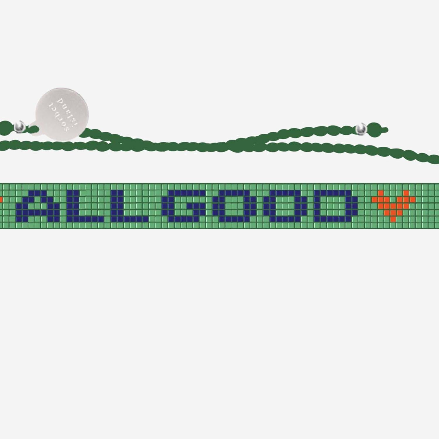 Sorbet Island Glass Bead Bracelet — Multicolor, view 2