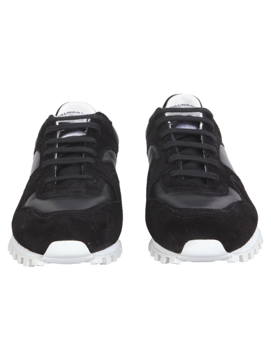 Spalwart Marathon Trail Low Sneakers — Black, view 2