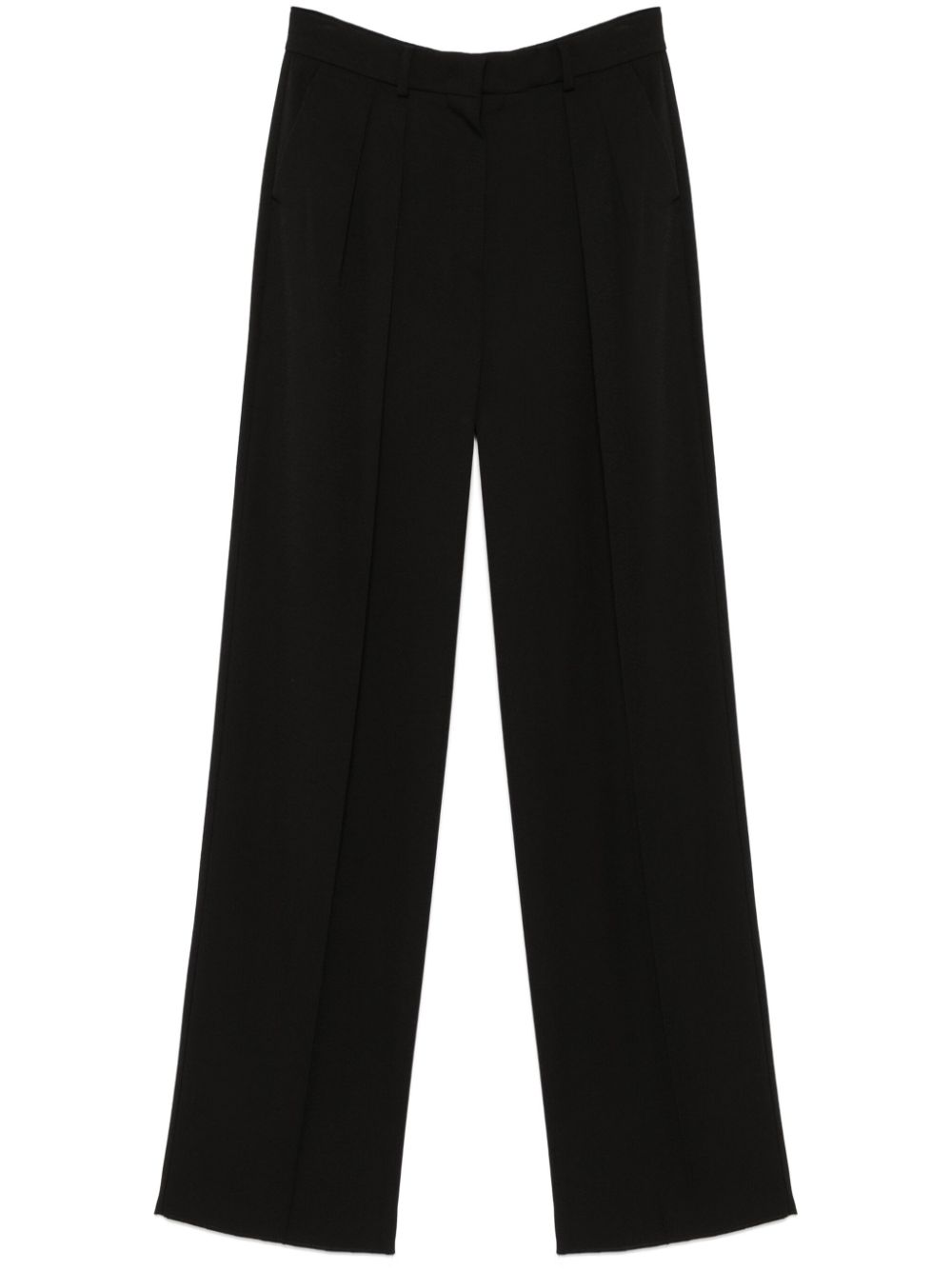 SPORTMAX PRE Straight-Leg Trousers — Black by SPORTMAX PRE