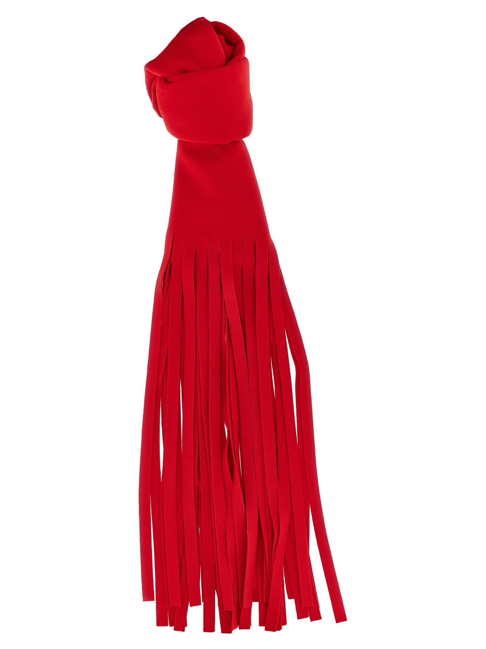 Sportmax Pure Wool Scarf — Red by Sportmax