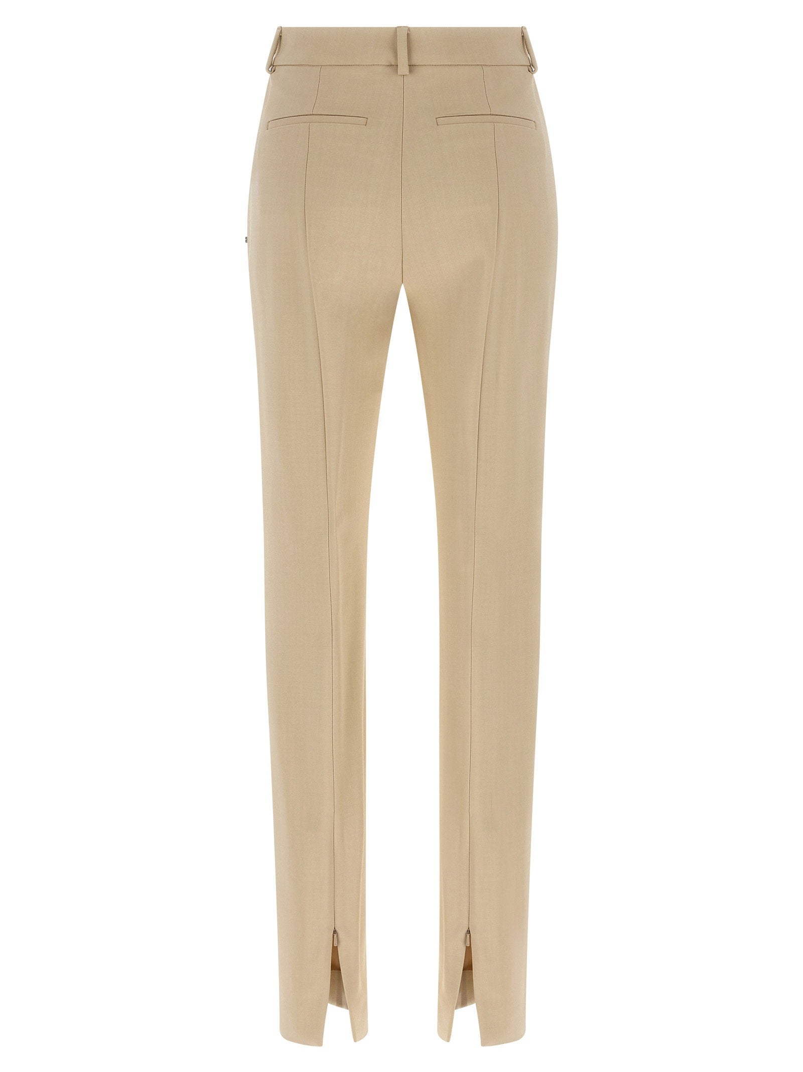 Sportmax Fetta Trousers — Beige, view 2
