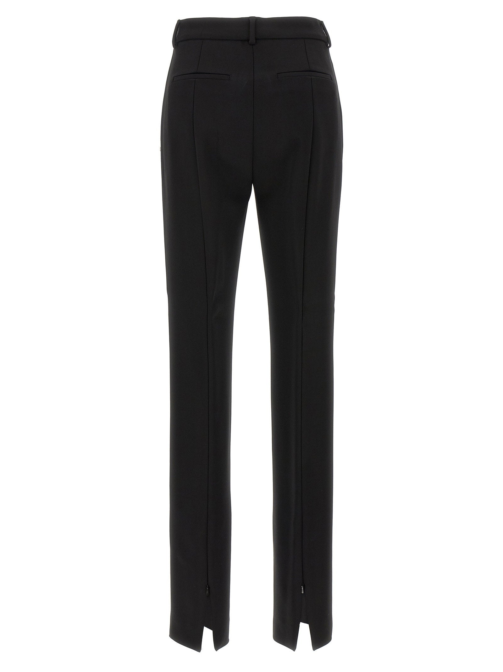 Sportmax Fetta Trousers — Black, view 2