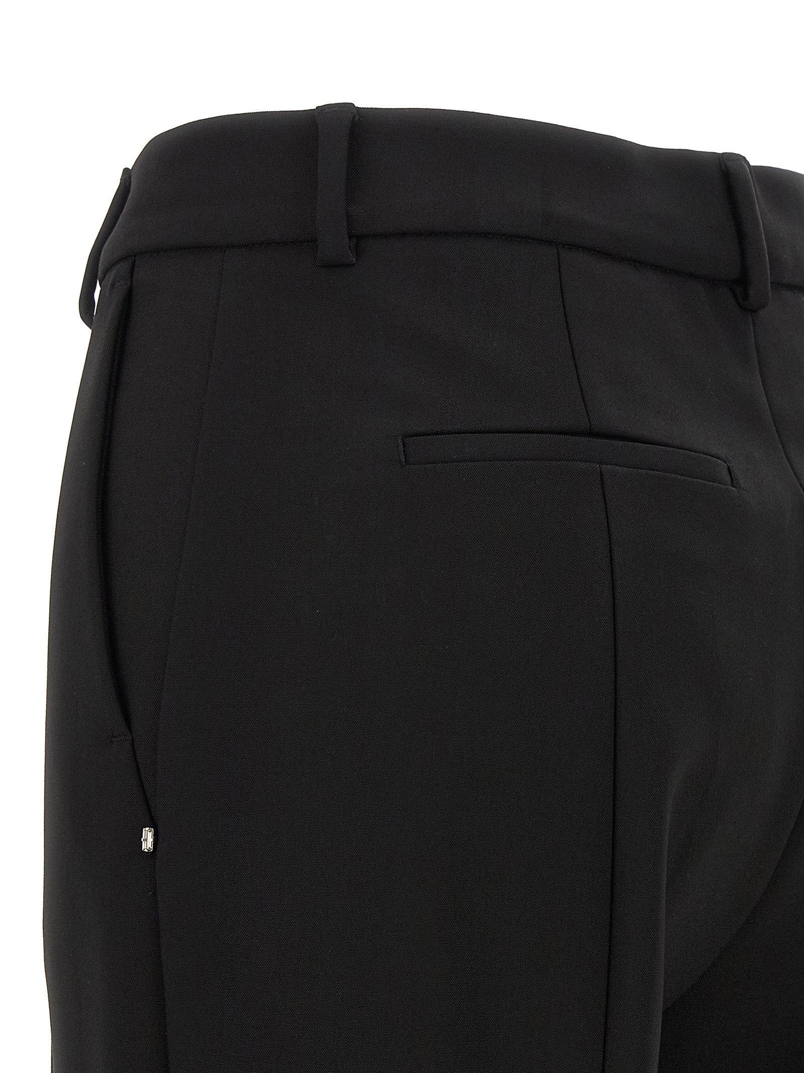Sportmax Fetta Trousers — Black, view 4