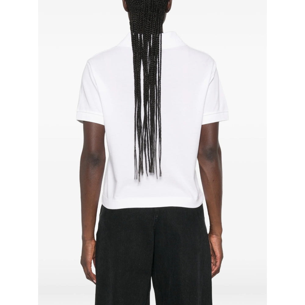 Sporty & Rich Cotton Polo — White, view 2