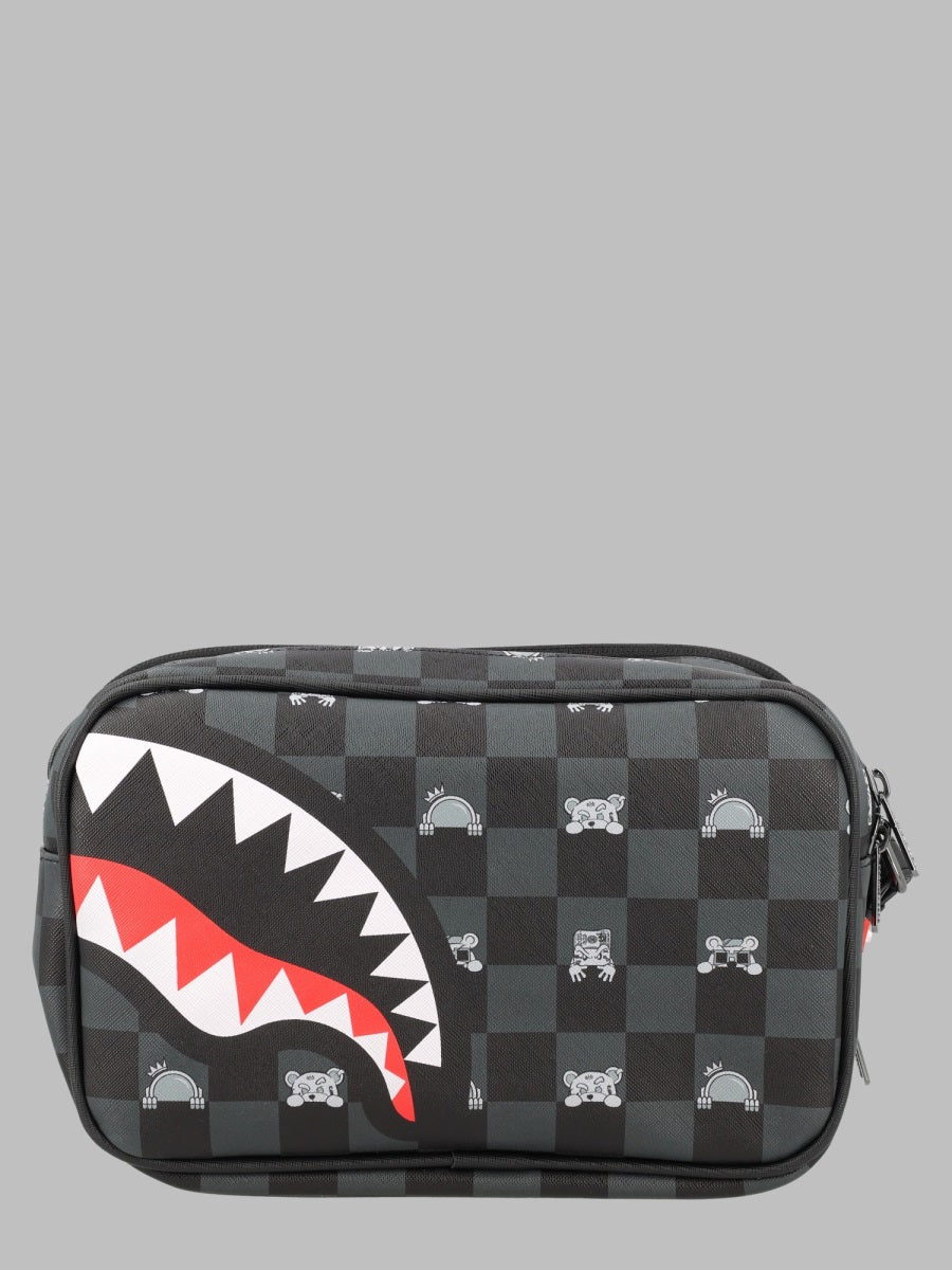 Sprayground Peeking Character Polyvinyl Chloride Clutch — Multicolor, view 2