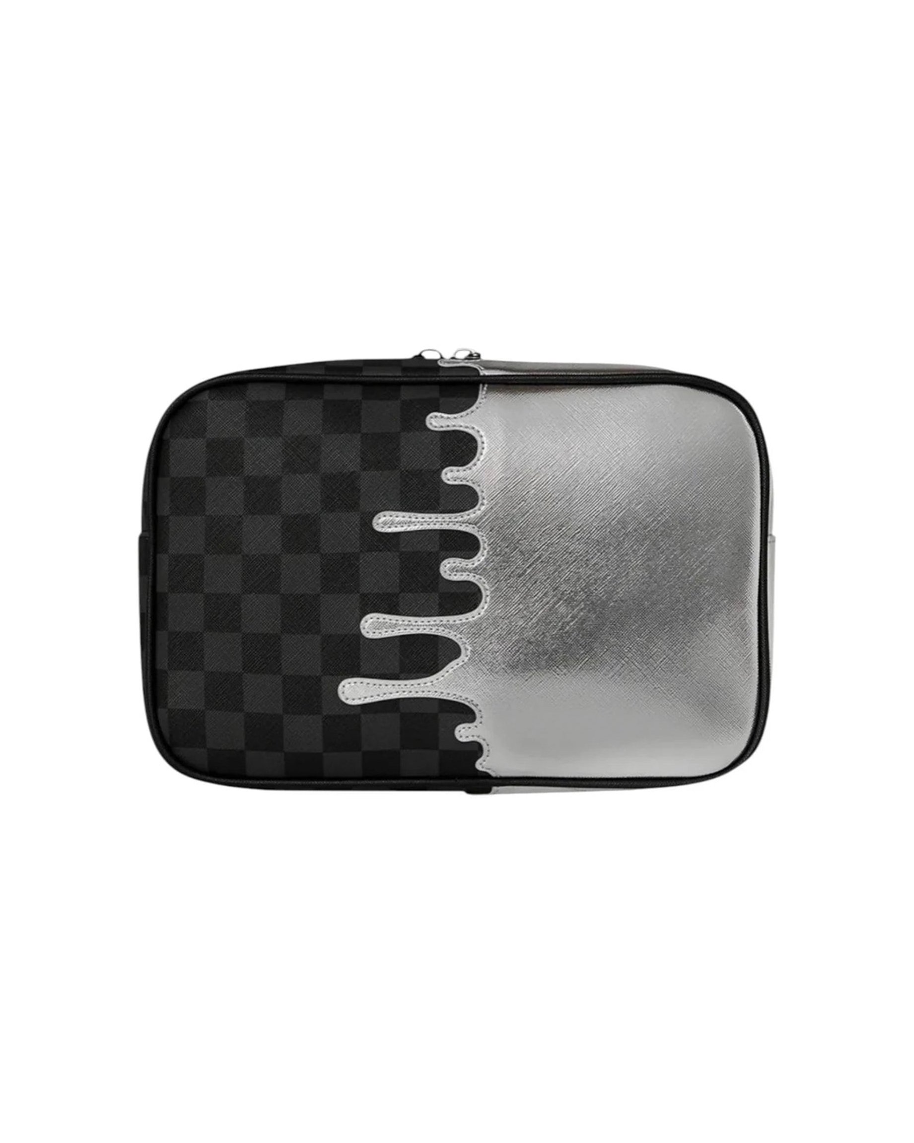 Sprayground Toilery Clutch — Silver, view 2