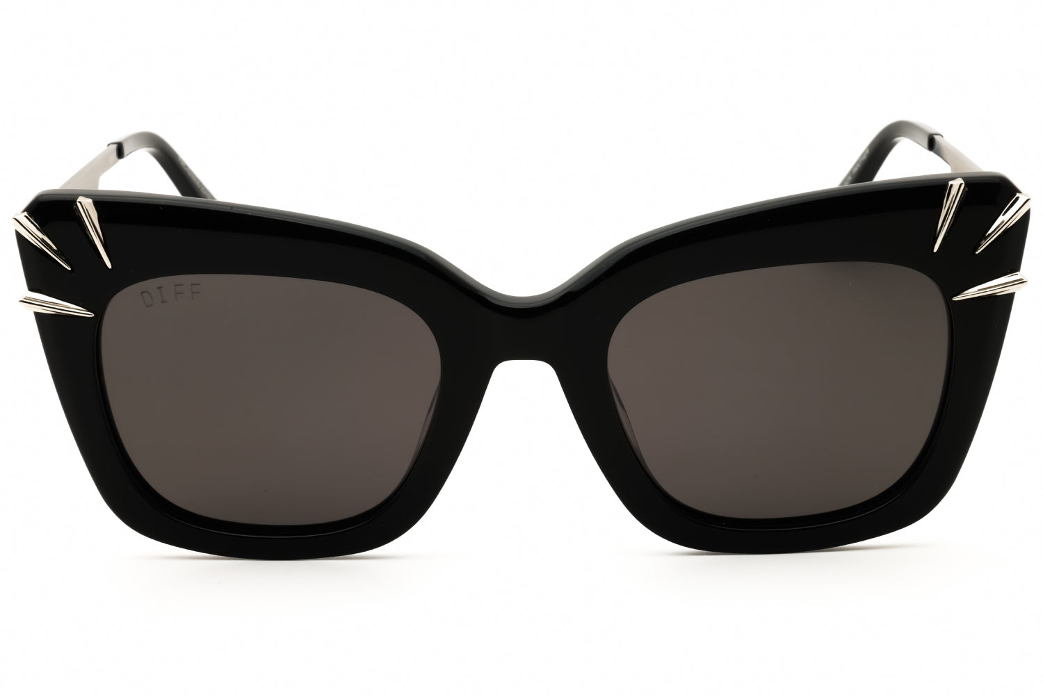 Sselects SDFPNTH Cat-Eye Acetate Sunglasses — Black, view 2