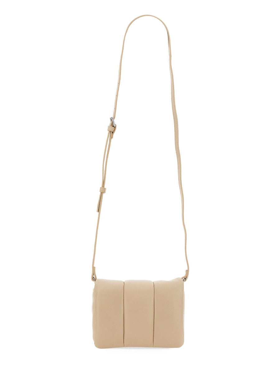 Stand Studio Full-Grain Leather Shoulder Bag — Ivory, view 2