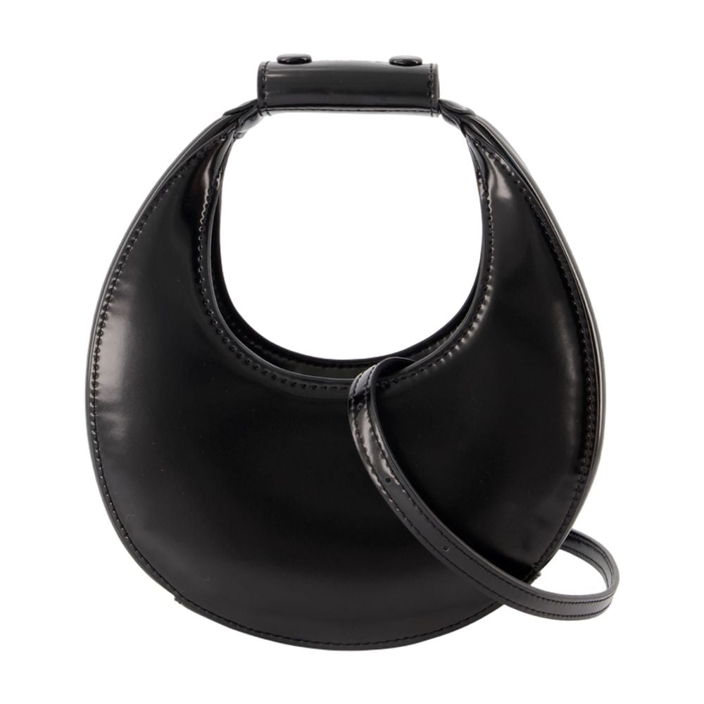 Staud Calfskin Hobo Bag — Black, view 2
