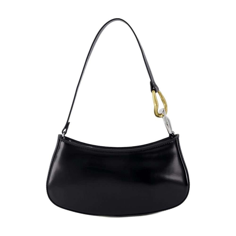 Staud Ollie Hobo Bag — Black, view 2