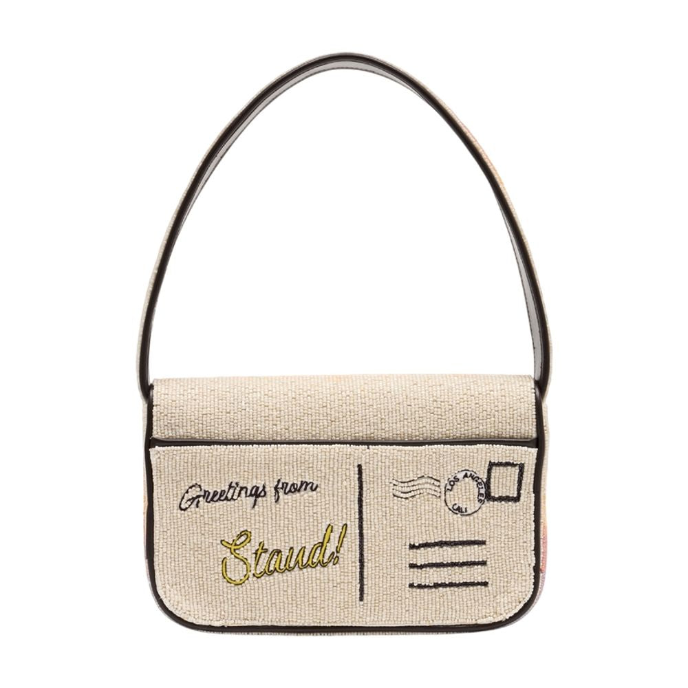 Staud Tommy Shoulder Bag — Beige by Staud
