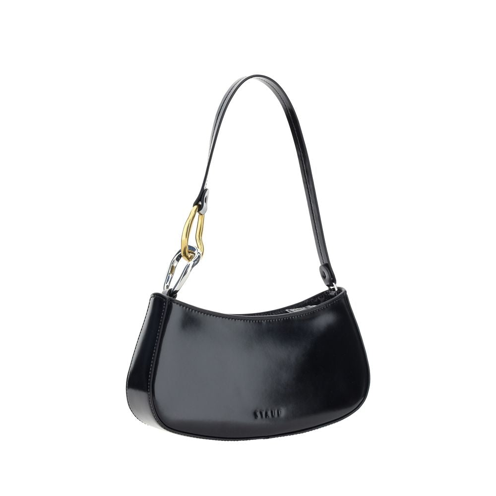 Staud Ollie Shoulder Bag — Black, view 3