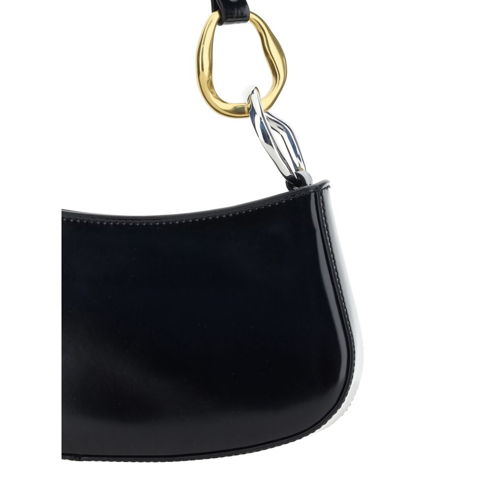 Staud Ollie Shoulder Bag — Black, view 4