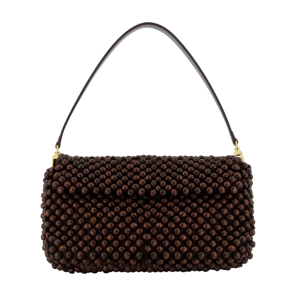Staud Timmy Shoulder Bag — Brown by Staud